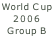 World Cup  2006 Group B